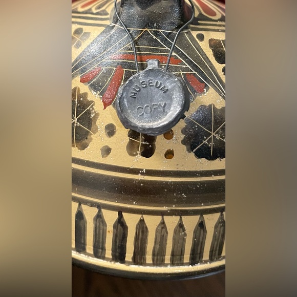 Vintage Museum Copy Ceramic Greek Vase - Picture 8 of 8